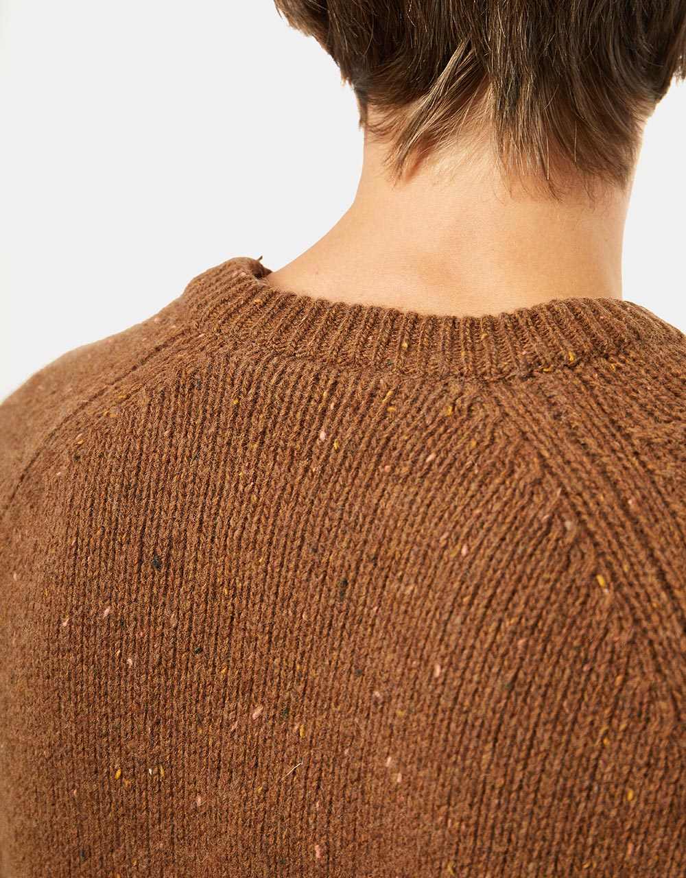 Carhartt WIP Anglistic Sweater - Speckled Tamarind