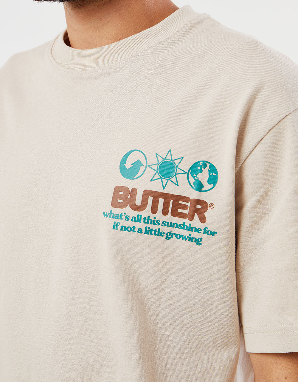 Butter Goods Sunshine T-Shirt - Sand