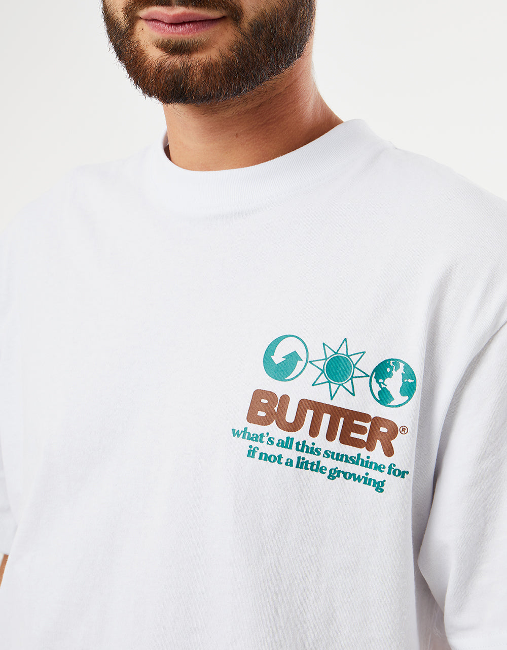 Butter Goods Sunshine T-Shirt - White