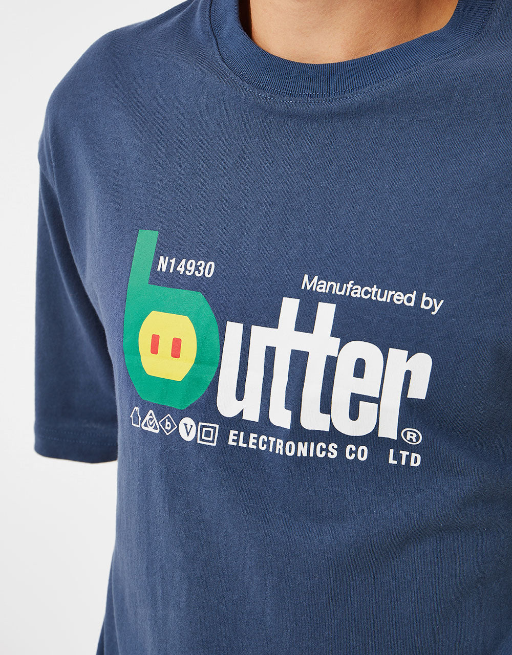 Butter Goods Electronics T-Shirt - Denim