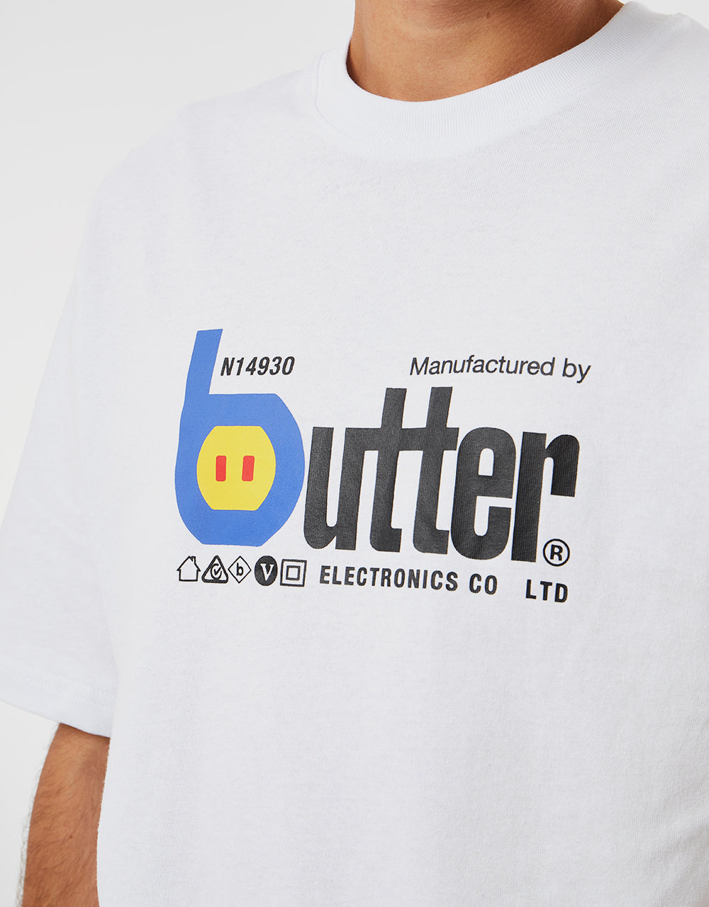 Butter Goods Electronics T-Shirt - White