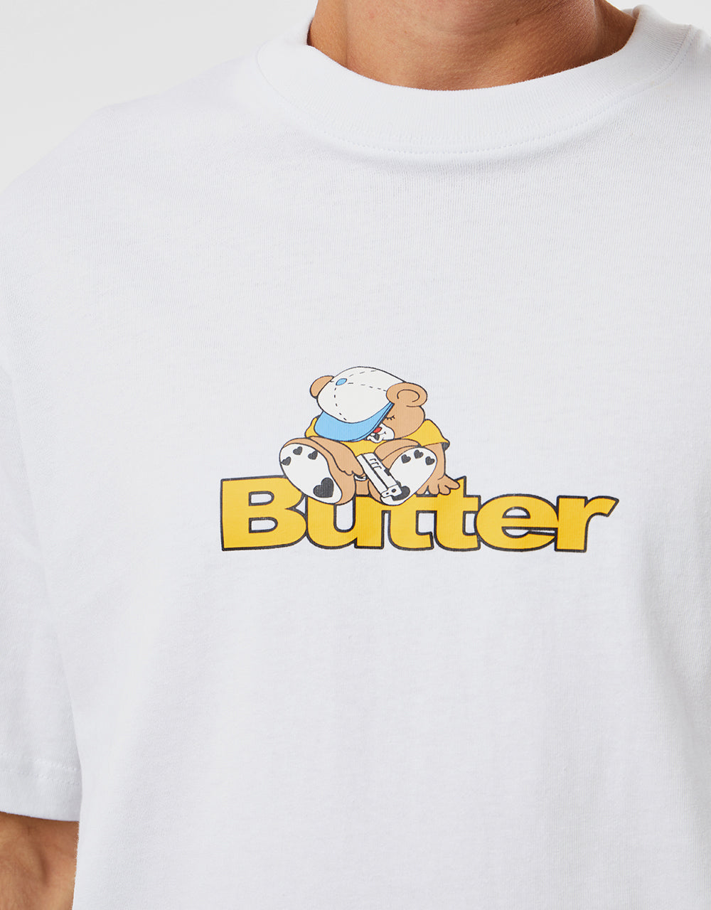 Butter Goods Teddy Logo T-Shirt - White