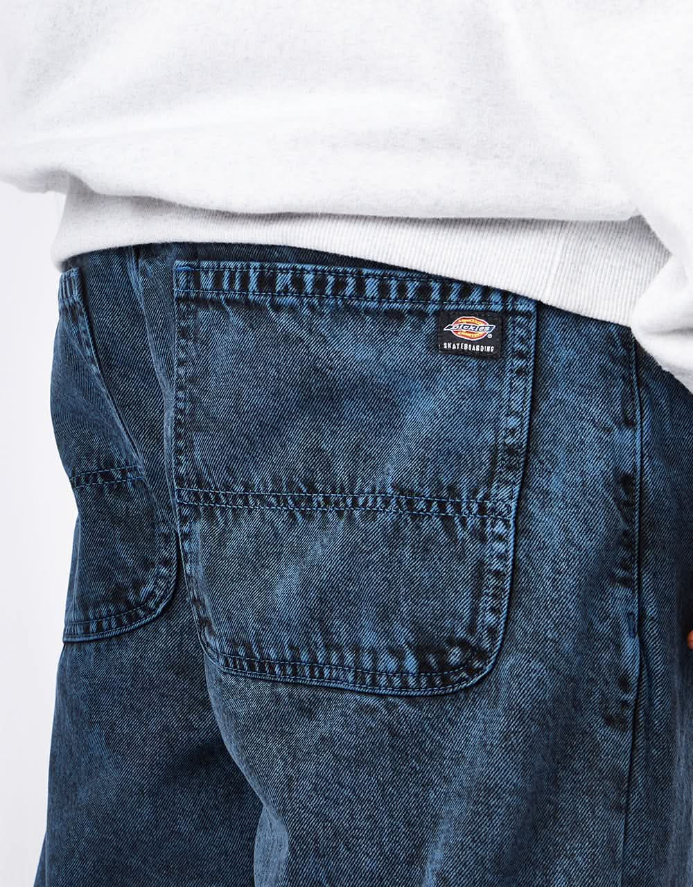 Dickies x Tom Knox Loose Denim Jean - Garment Dye Deep Blue