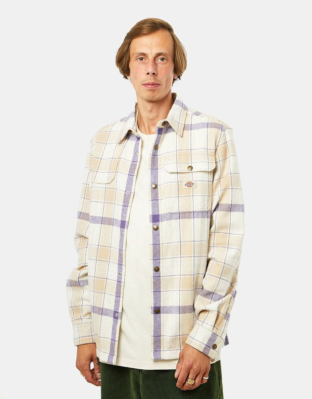 Dickies Nimmons L/S Shirt - Nimmons Check Light