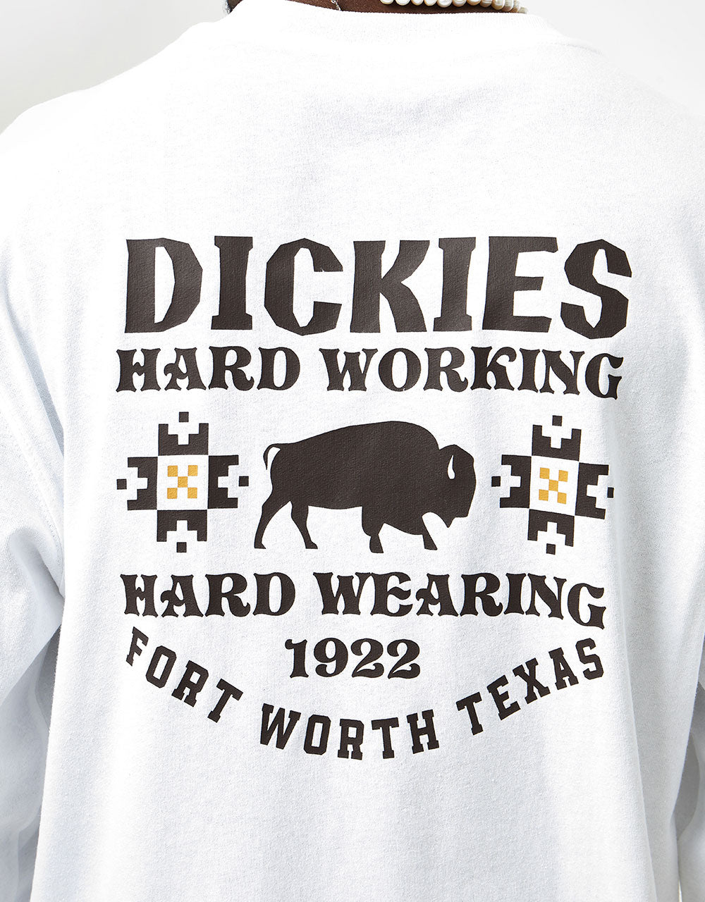 Dickies Hays L/S T-Shirt - White