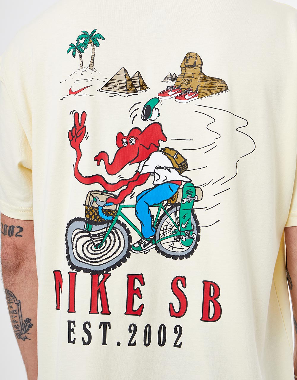 Nike SB Bike Day T-Shirt - Alabaster