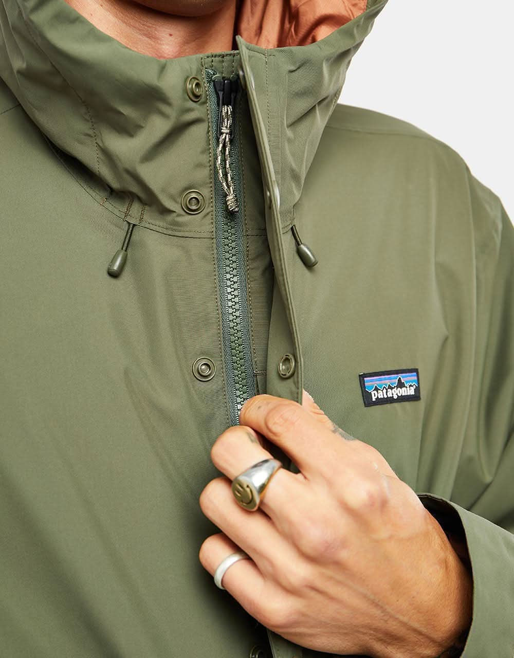 Patagonia Jackson Glacier Rain Jacket - Basin Green