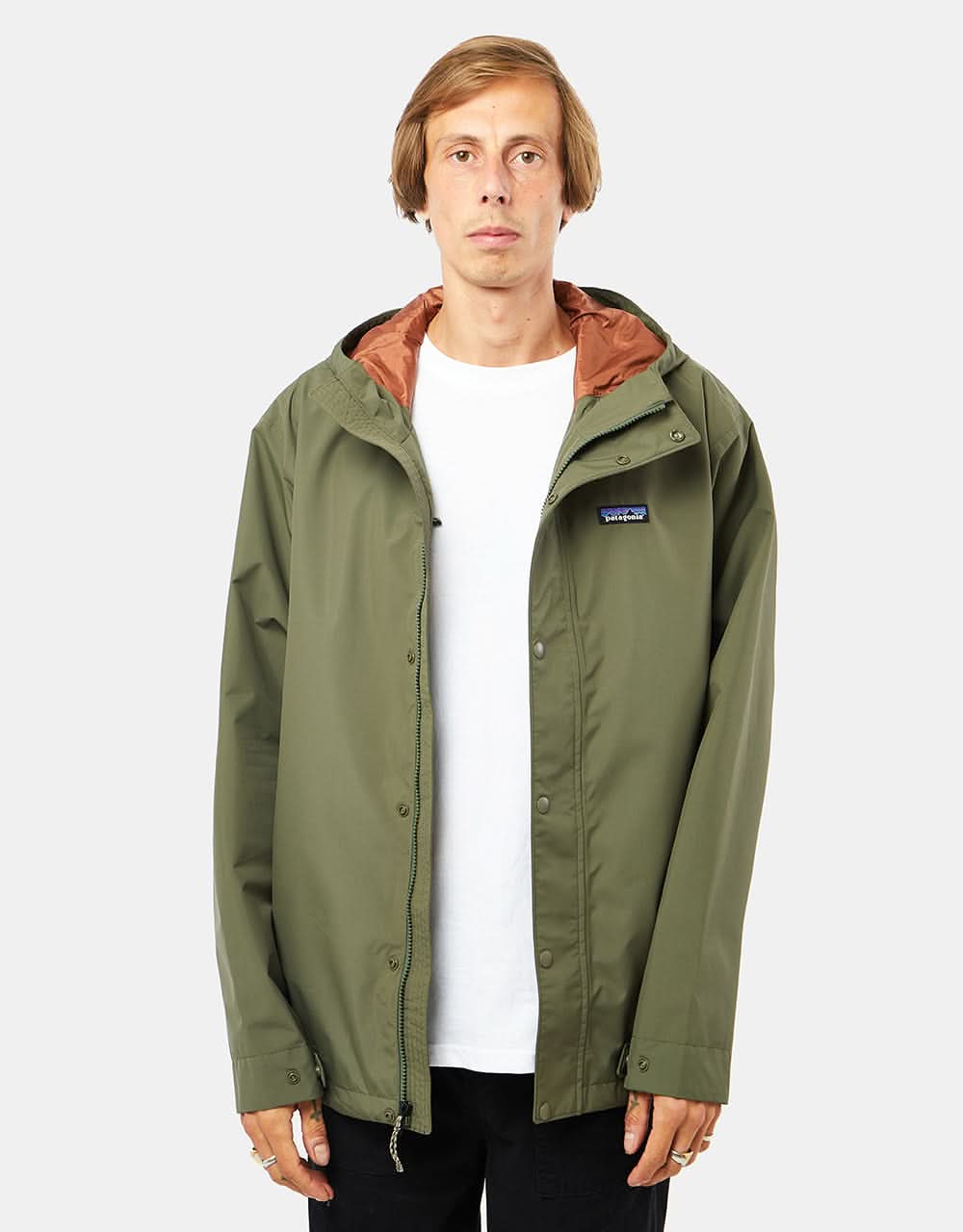 Patagonia Jackson Glacier Rain Jacket - Basin Green
