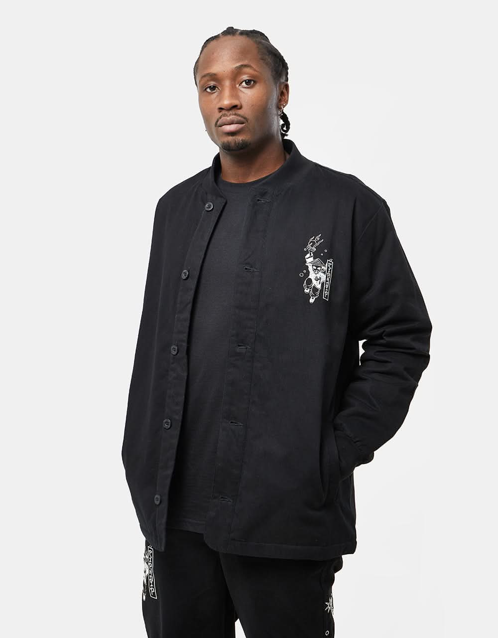 RIPNDIP Ryu Bomber Jacket - Black
