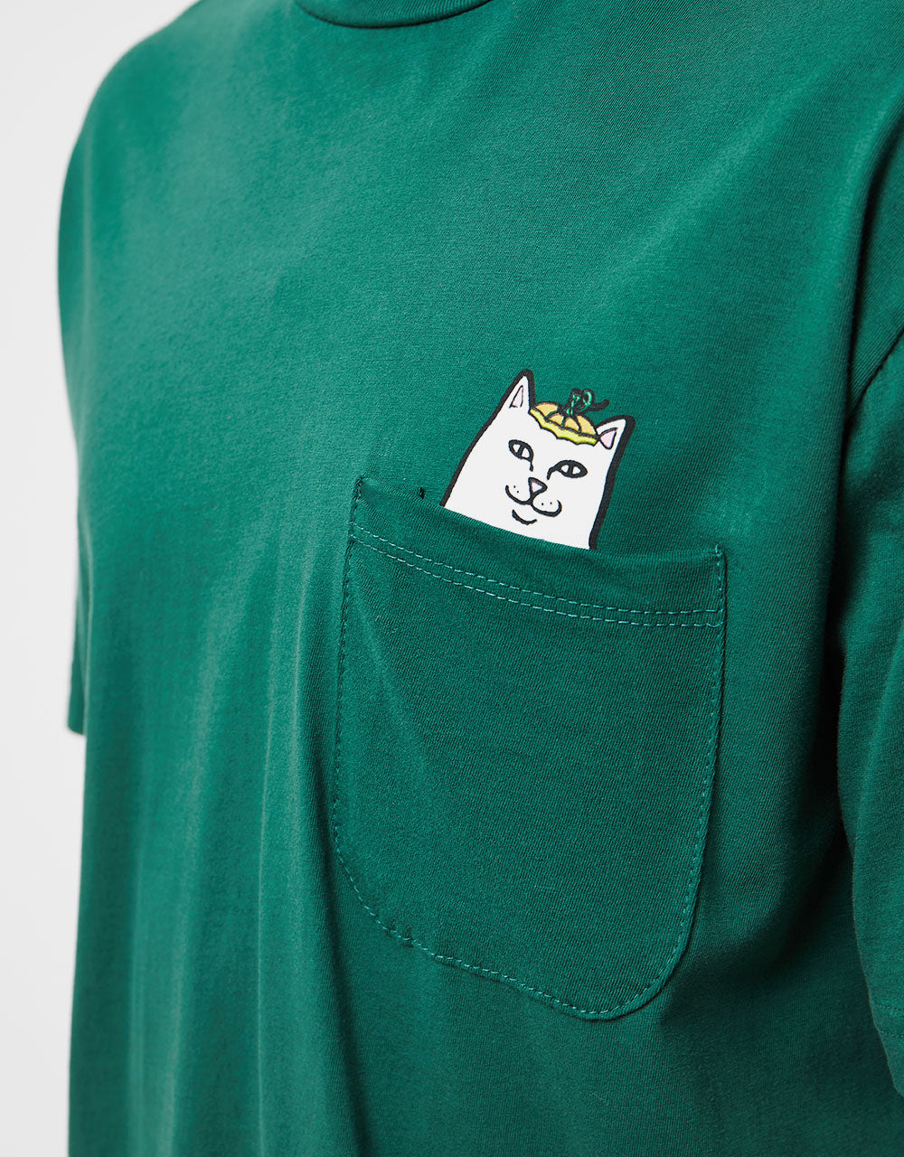 RIPNDIP Pumkin Nerm Pocket T-Shirt - Hunter Green