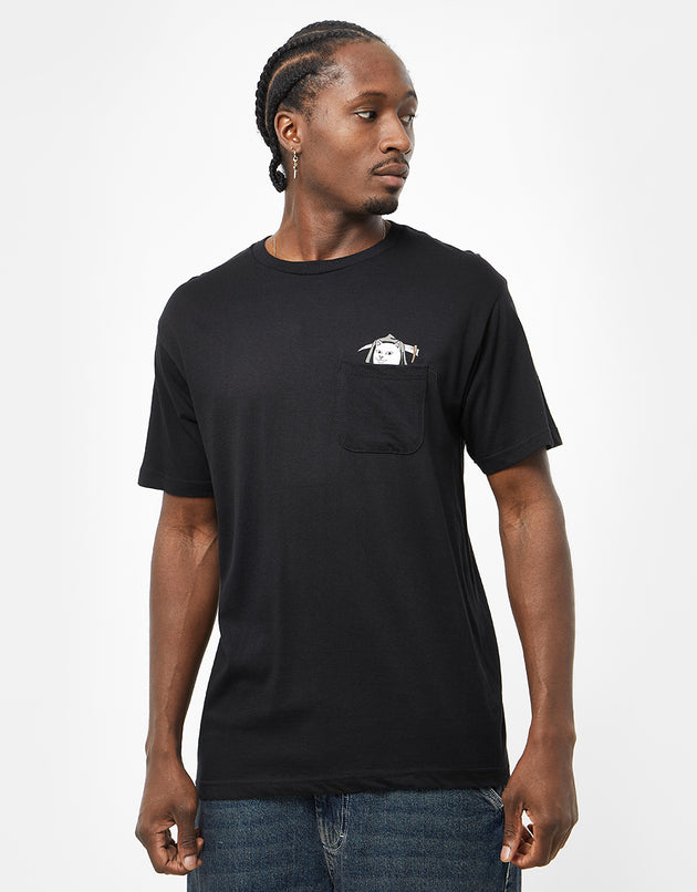 RIPNDIP Grim Nermer Pocket T-Shirt - Black