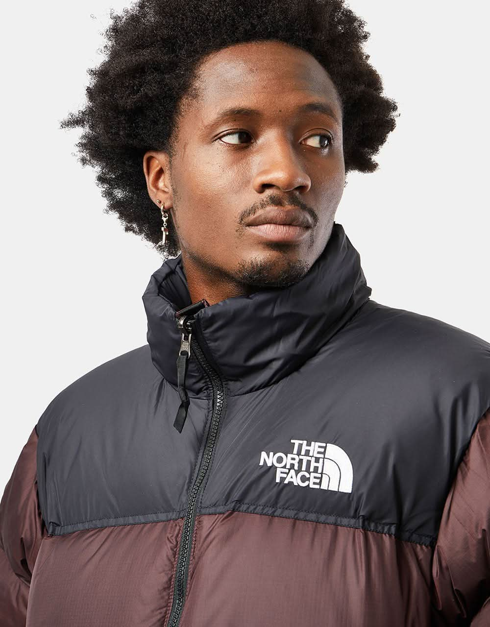 The North Face 1996 Retro Nuptse Jacket - Coal Brown/TNF Black