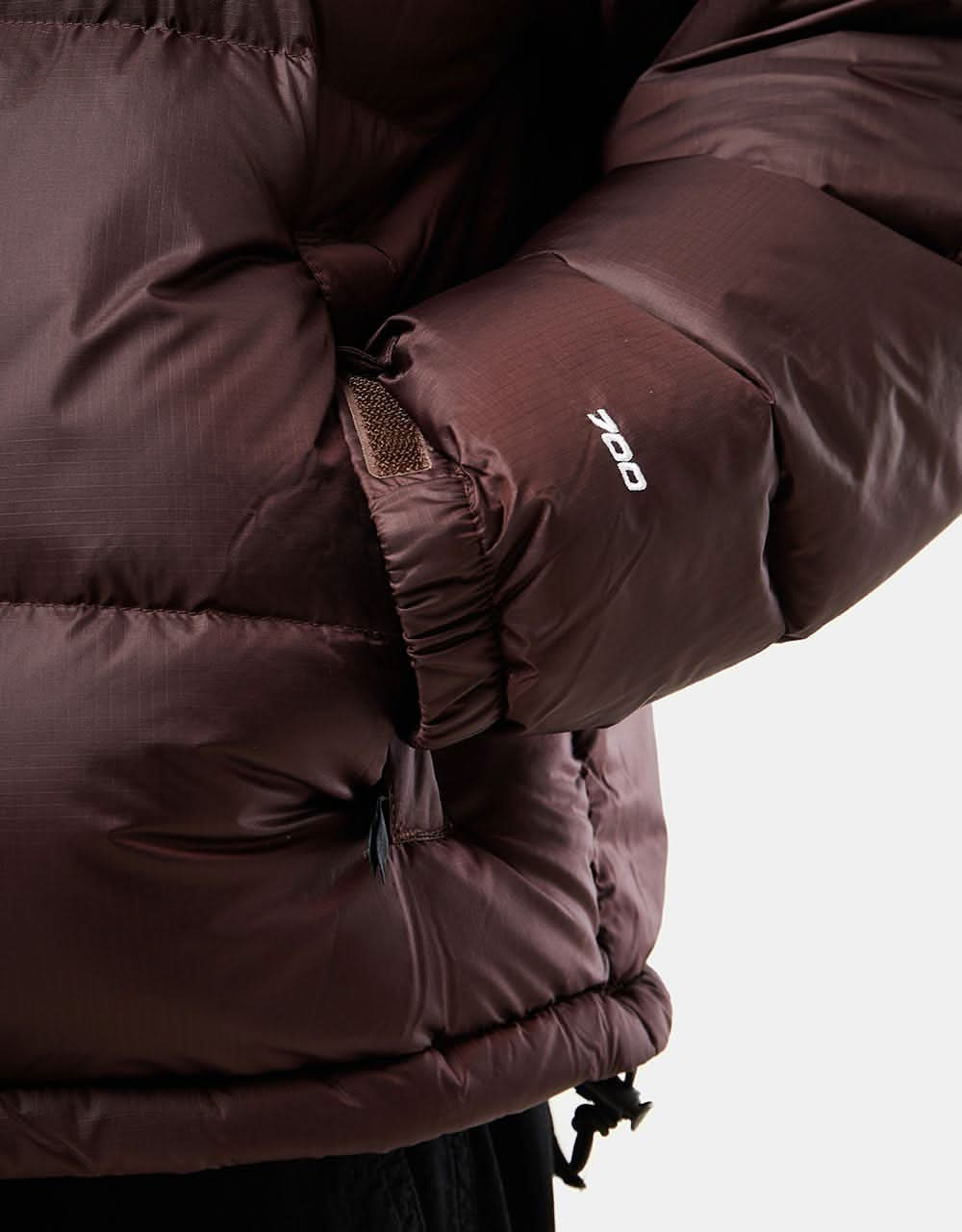 The North Face 1996 Retro Nuptse Jacket - Coal Brown/TNF Black