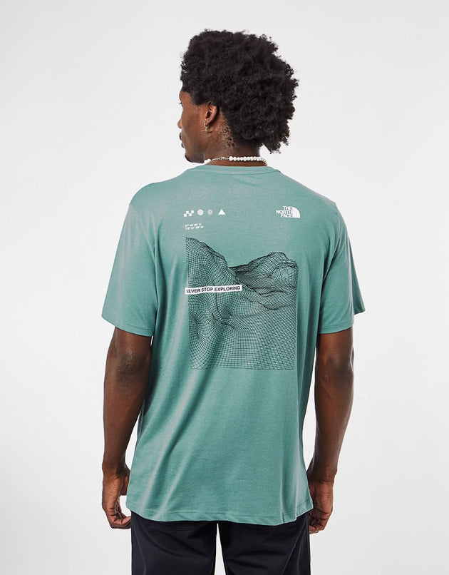 The North Face Foundation Graphic T-Shirt - Dark Sage