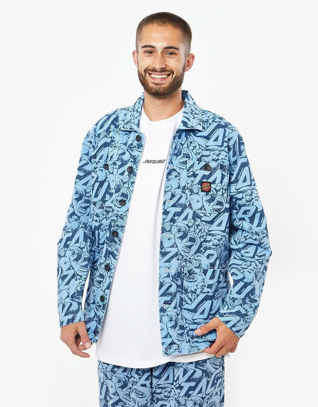 Santa Cruz Watkins Jacket - Platter Denim