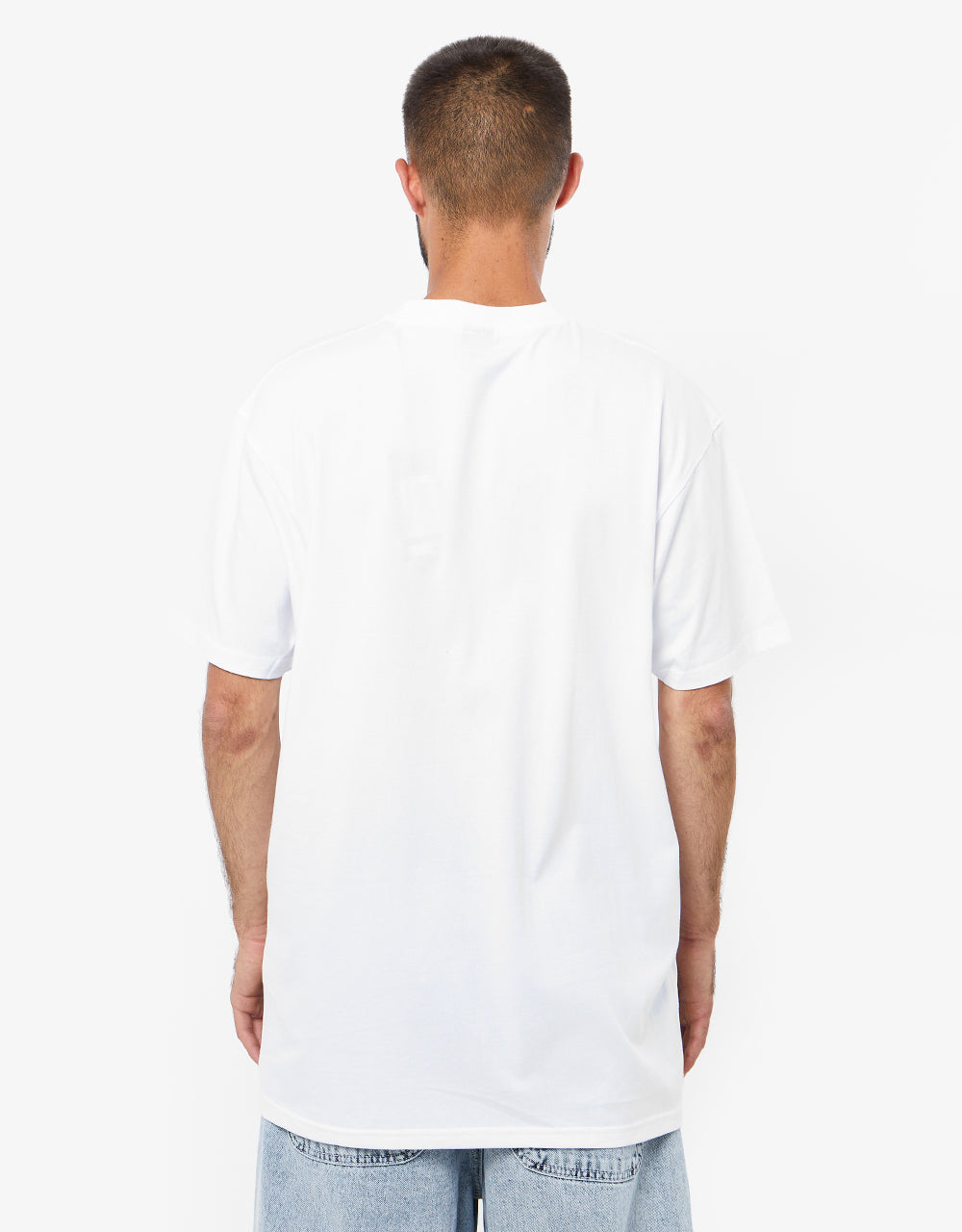 Santa Cruz Bone Hand Cruz Front T-Shirt - White