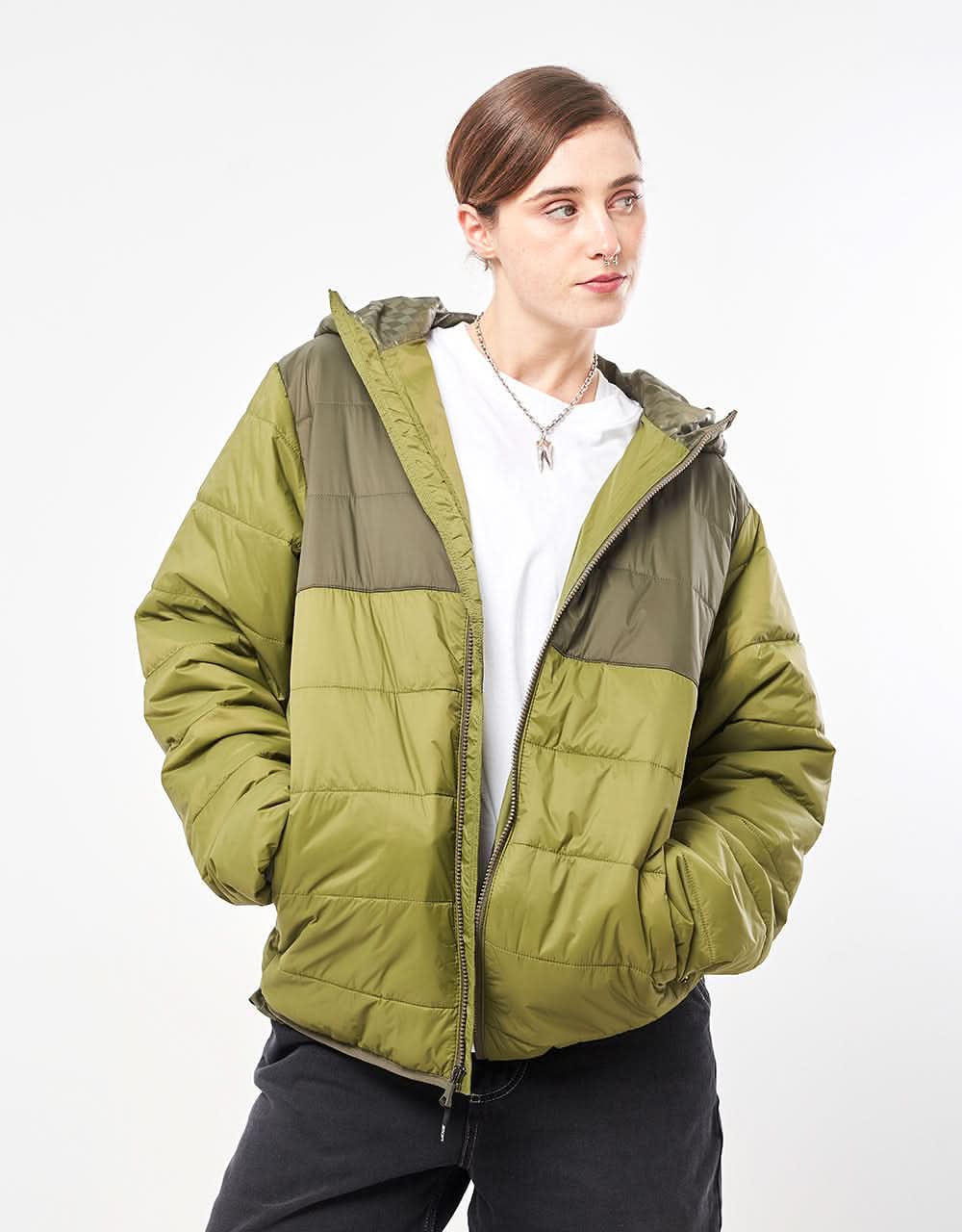 Vans Prospect MTE-1 Puffer Jacket - Olive Branch – Route One