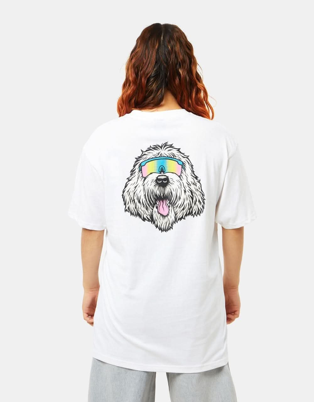 Santa Cruz McCoy Dog UK EXCLUSIVE T- Shirt - White