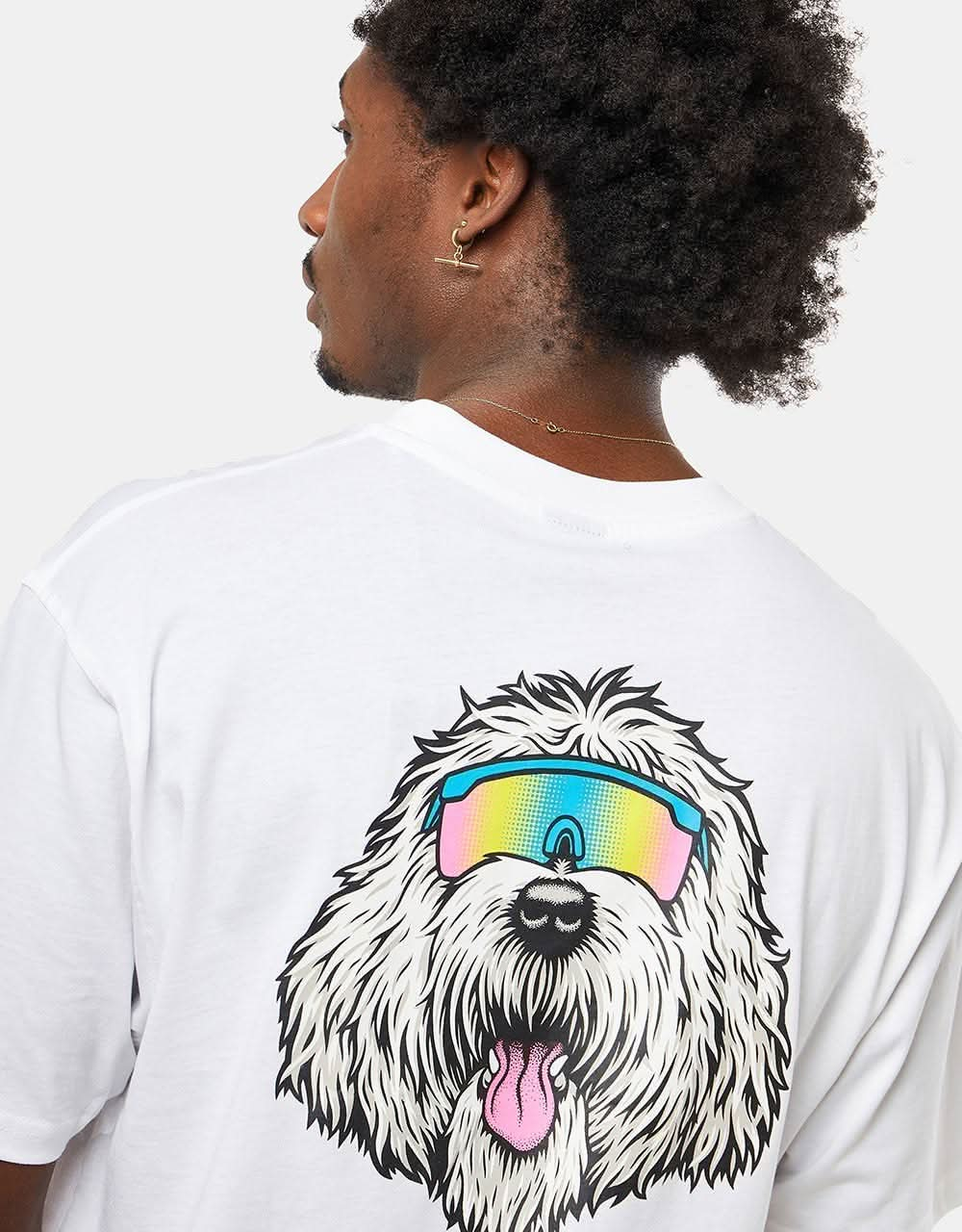 Santa Cruz McCoy Dog UK EXCLUSIVE T- Shirt - White