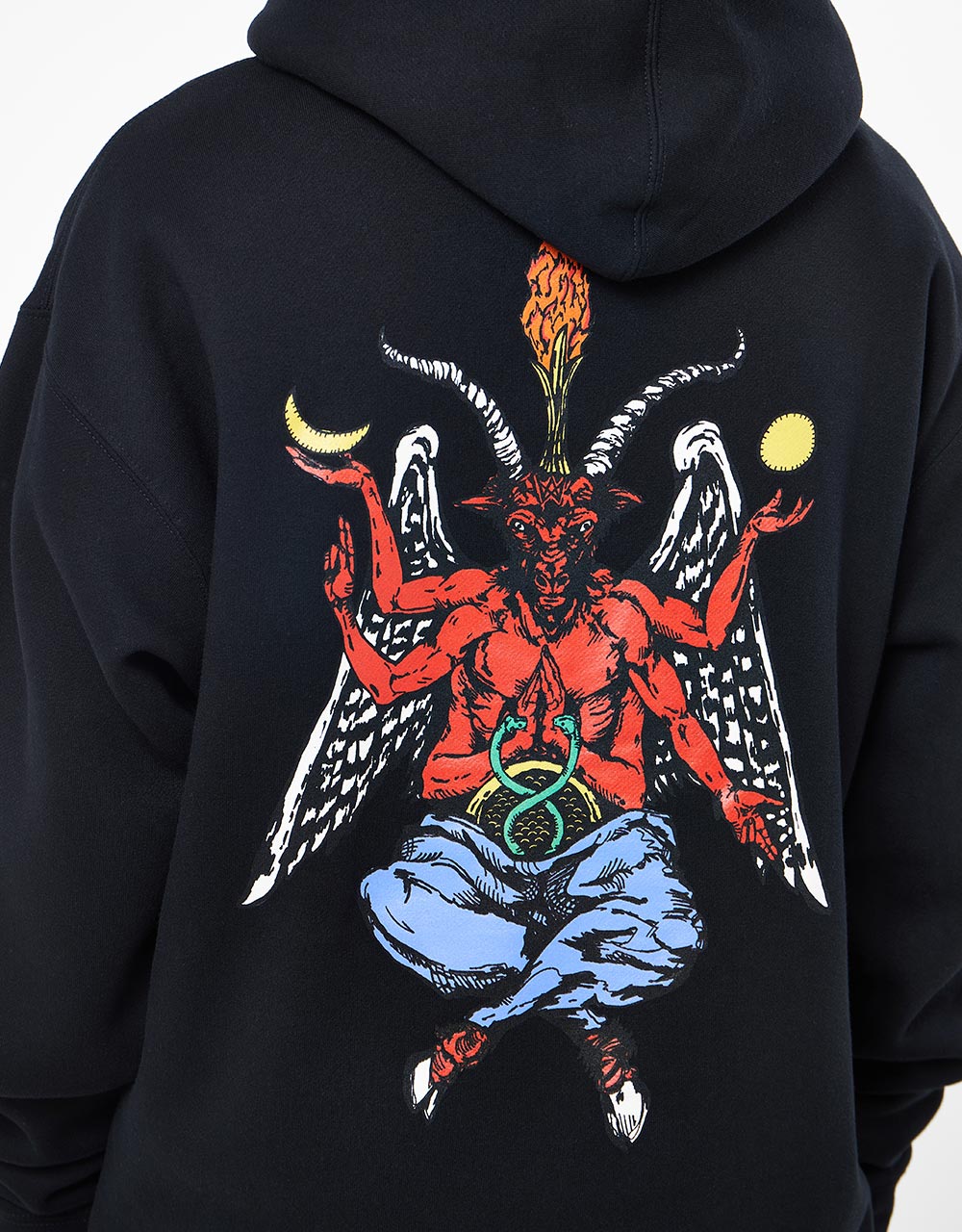 Welcome Bapholit Pullover Hoodie - Black/Red