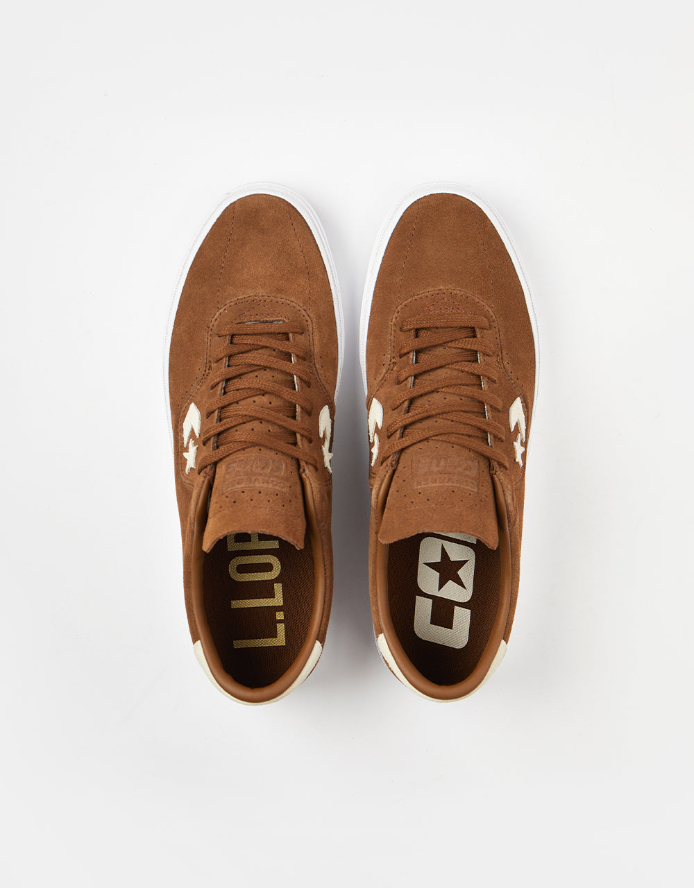 Converse Louie Lopez Pro Skate Shoes - Chestnut Brown/Natural Ivory