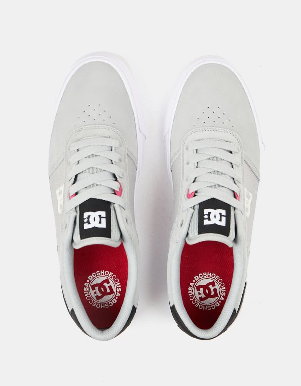 DC Teknic S Skate Shoes - Grey/Black
