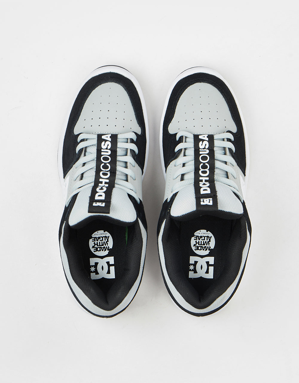 DC Lynx Zero Skate Shoes - Black/Grey/White