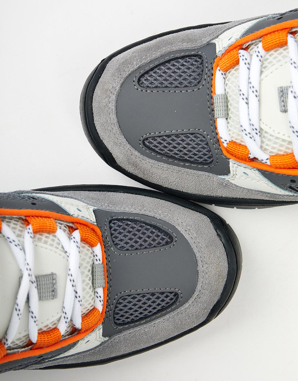 DC JS 1 Skate Shoes - Grey/Black/Orange