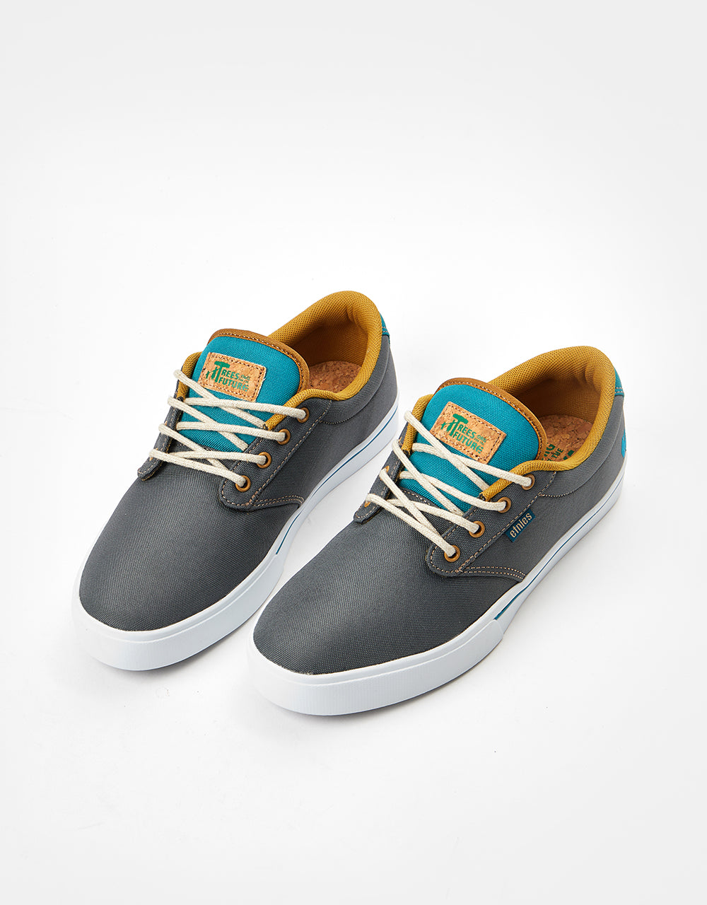 Etnies Jameson 2 Eco x TFTF Skate Shoes - Grey/Blue