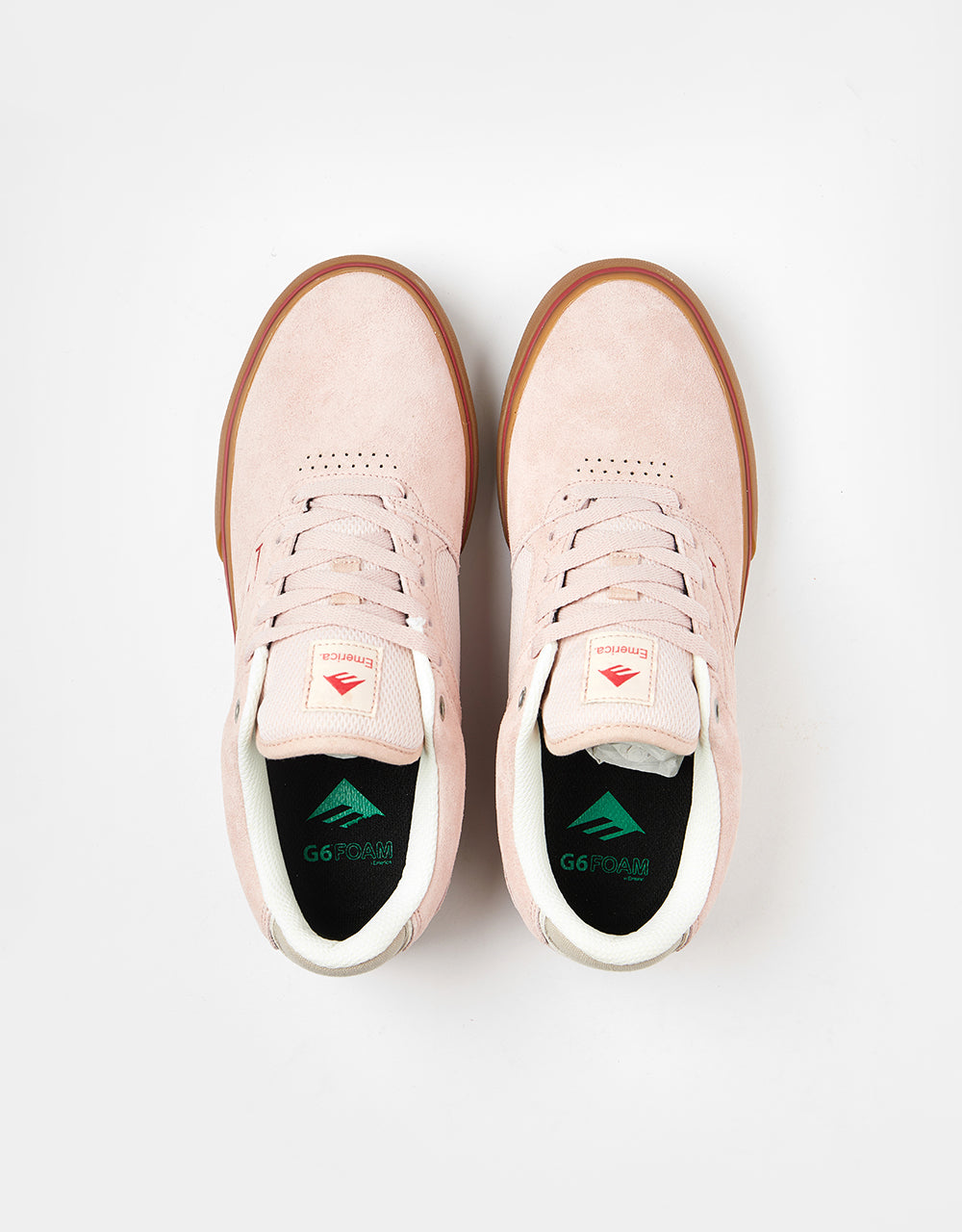 Emerica The Low Vulc Skate Shoes - Pink