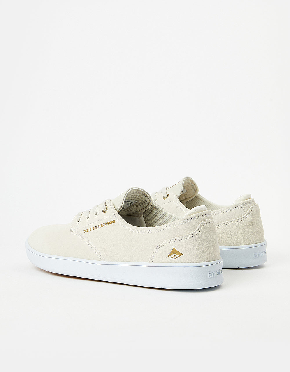 Emerica x This is Skateboarding Romero Laced  Skate Shoes - White