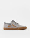 Lakai Griffin Skate Shoes - Grey/Gum Cord Suede