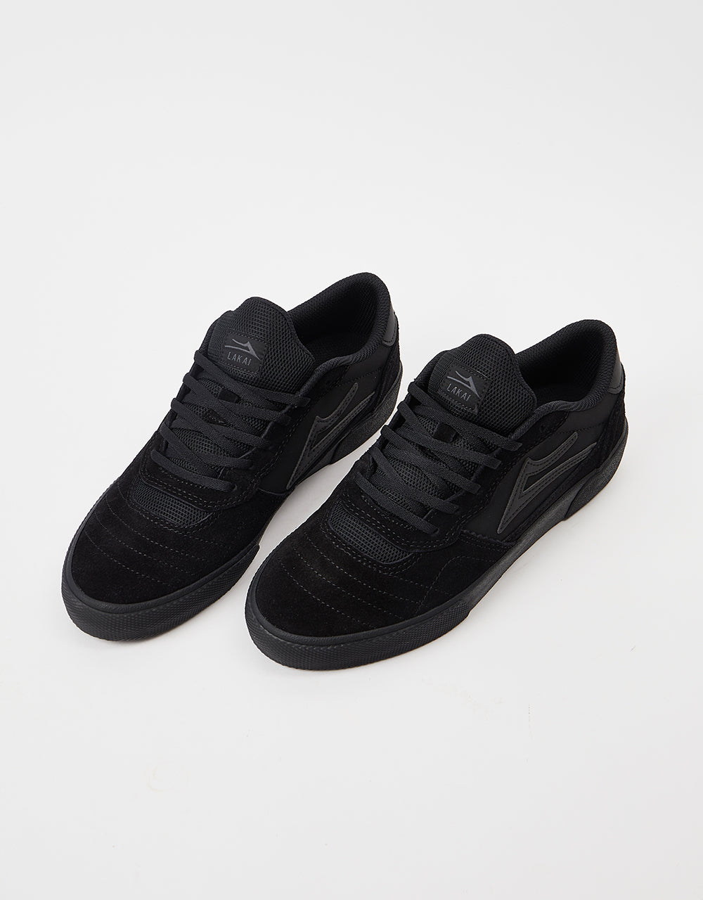 Lakai Cambridge Skate Shoes - Black/Reflective Suede