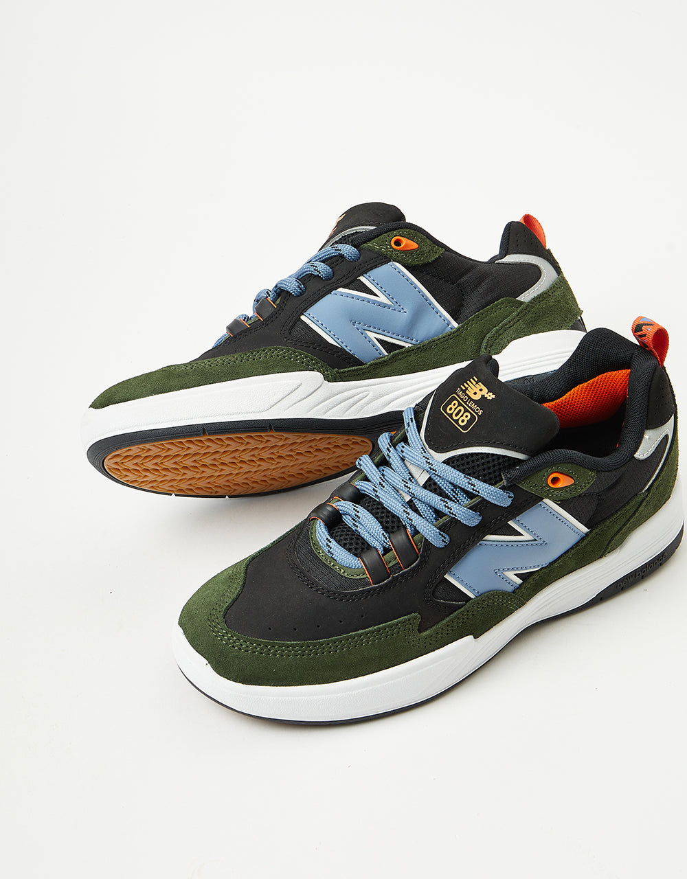 New Balance Numeric 808 Skate Shoes - Forest/Black