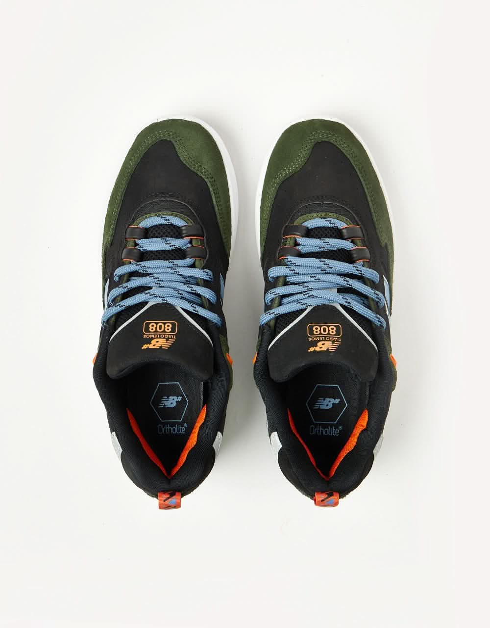 New Balance Numeric 808 Skate Shoes - Forest/Black