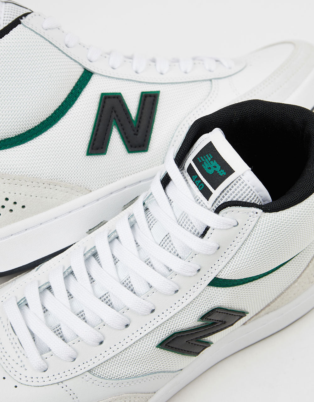 New Balance Numeric 440 Hi Skate Shoes - White/Black