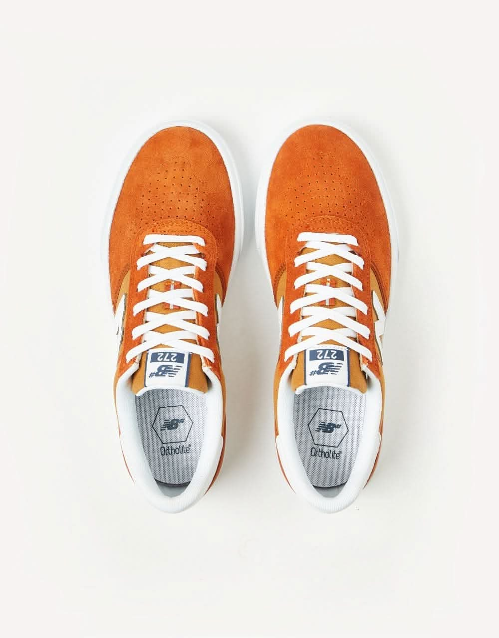 New Balance Numeric 272 Skate Shoes - Rust/White