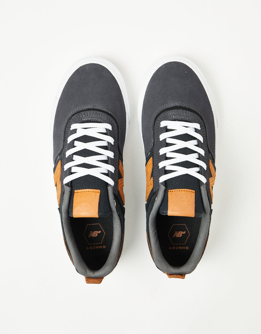 New Balance Numeric 306 Skate Shoes - Phantom/Brown