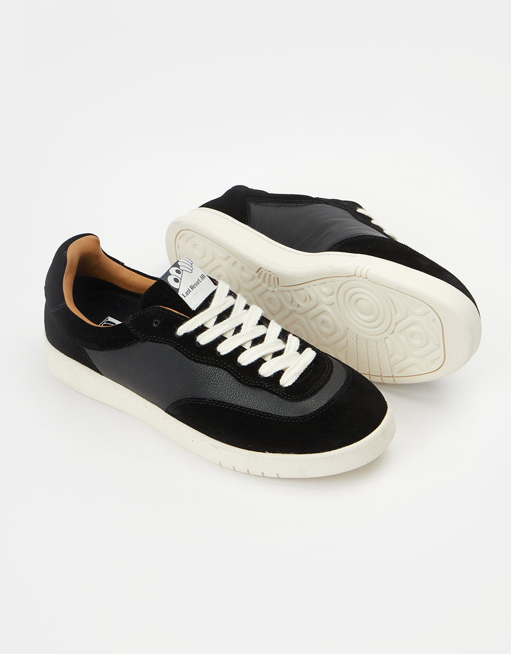 Last Resort AB CM001 Lo Skate Shoes - Black/White