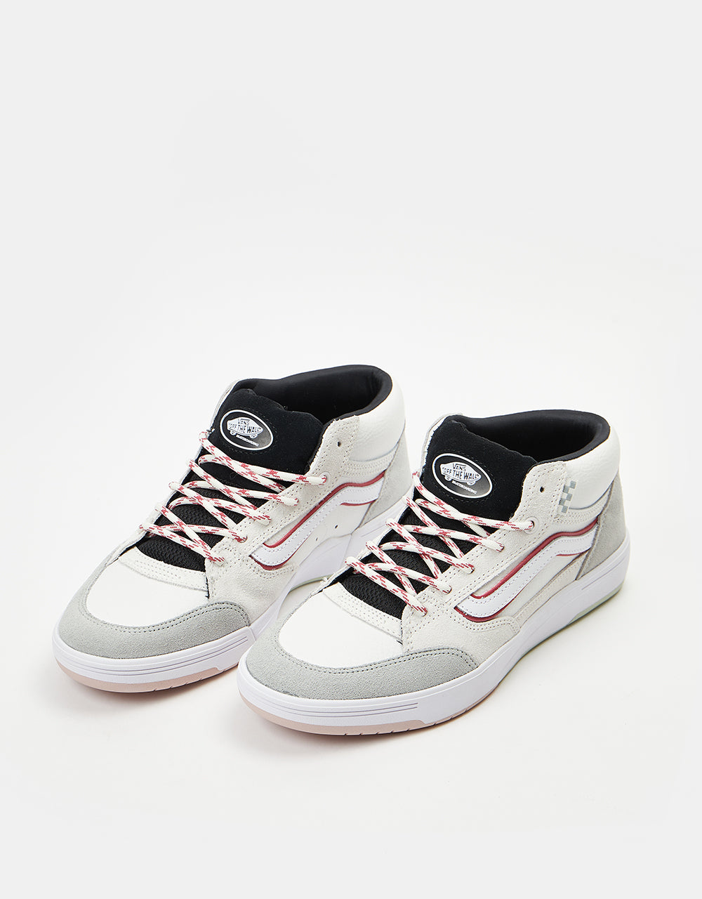 Vans Zahba Mid Skate Shoes - Grey/Multi