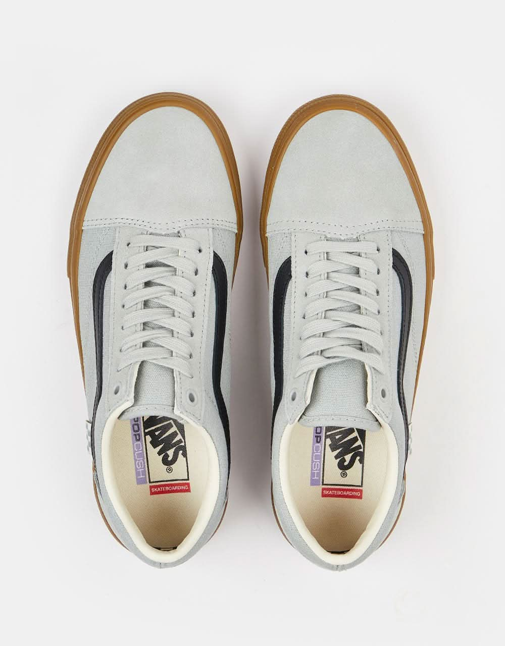 Vans Skate Old Skool Shoes - Grey/Gum