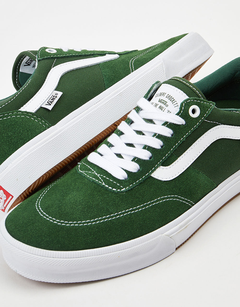 Vans Gilbert Crockett Skate Shoes - Green/White