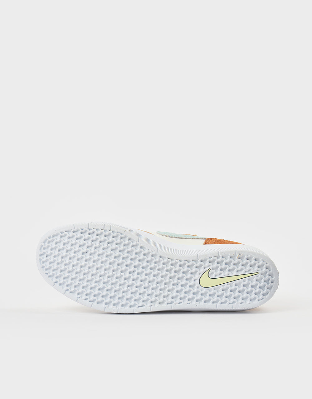 Nike SB Force 58 CN Skate Shoes - Pale Ivory/Jade Ice-White-Hemp-Amber Brown-Citron Tint