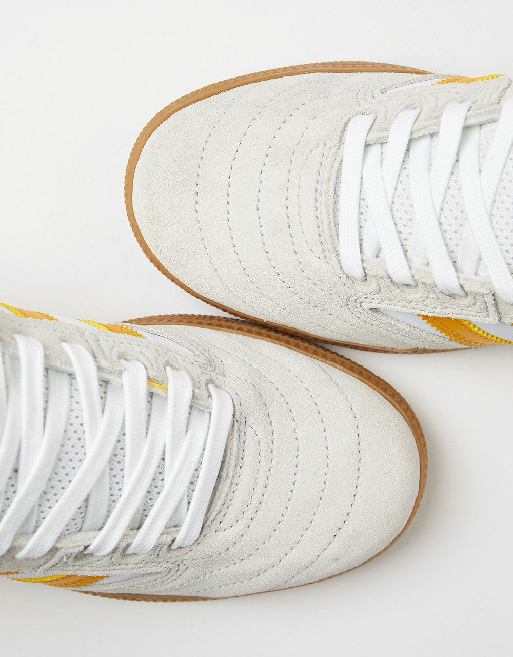 adidas Busenitz Skate Shoes - Crystal White/Preloved Yellow/Gum