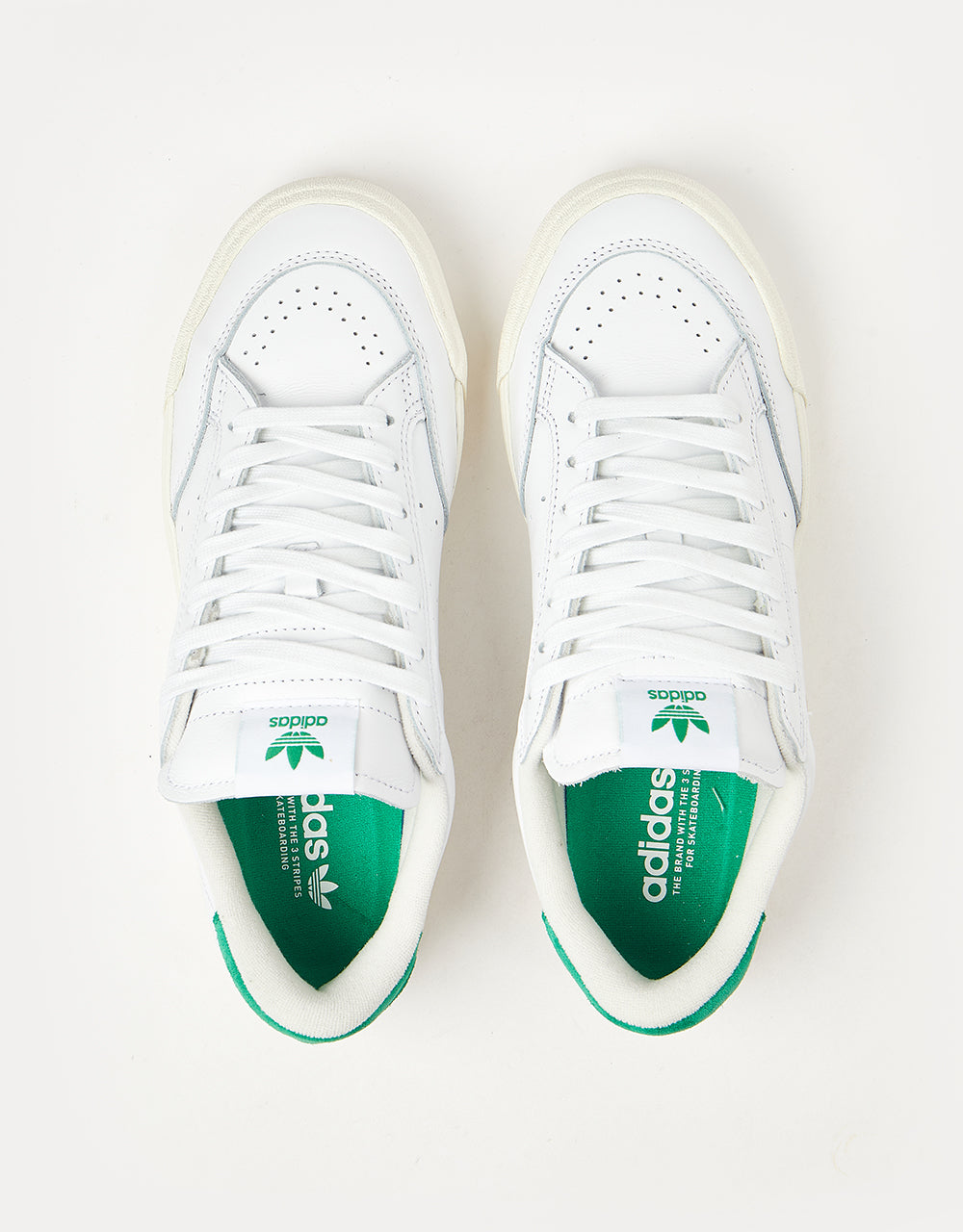 adidas Nora Skate Shoes - White/White/Chalk White