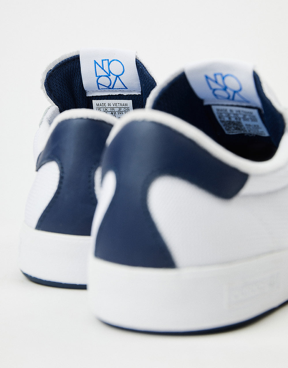 adidas Nora Skate Shoes - White/Chalk White/Collegiate Navy