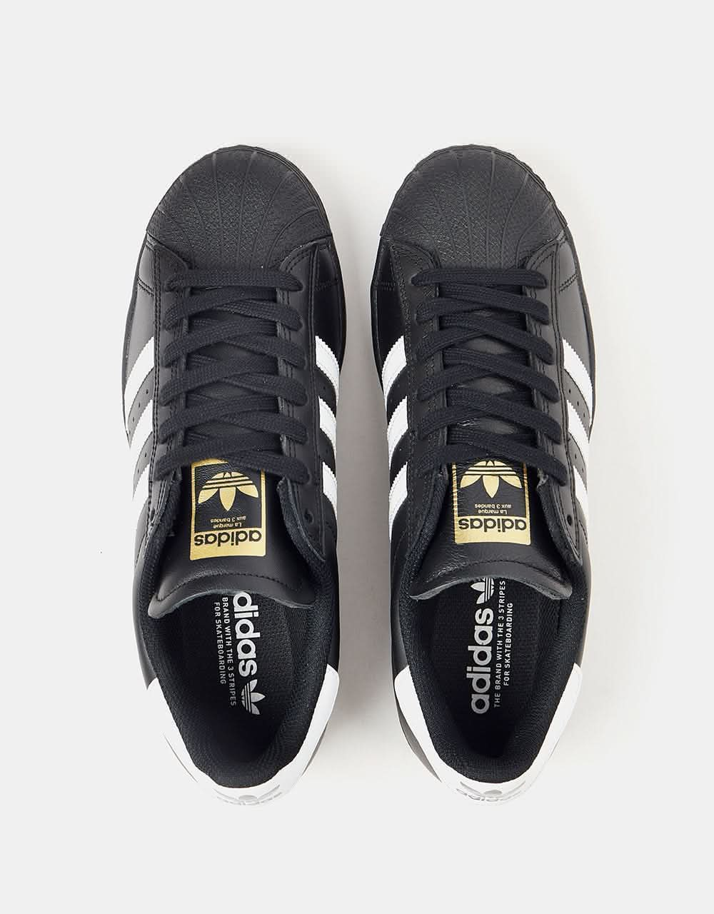 adidas Superstar ADV Skate Shoes - Core Black/White/White