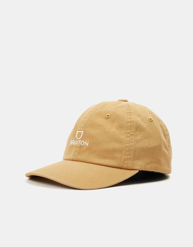 Brixton Alpha LP Cap - Golden Brown Vintage Wash