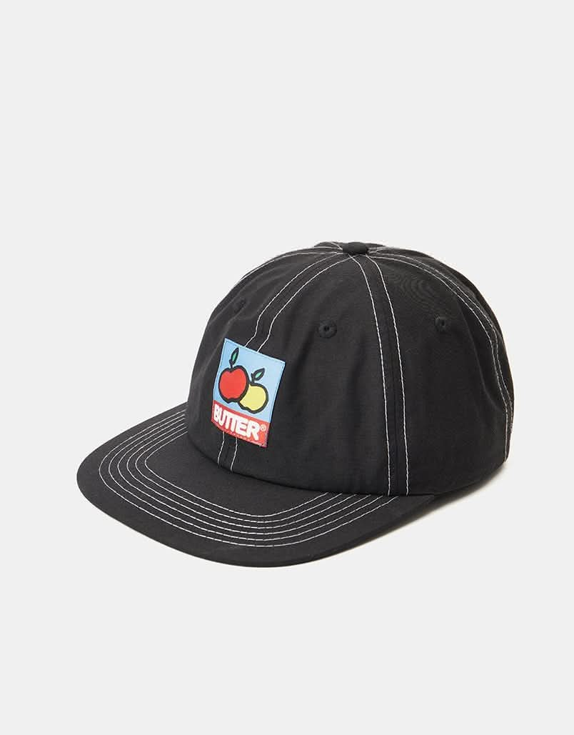 Butter Goods Grove 6 Panel Cap - Black