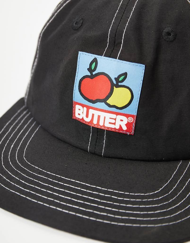 Butter Goods Grove 6 Panel Cap - Black